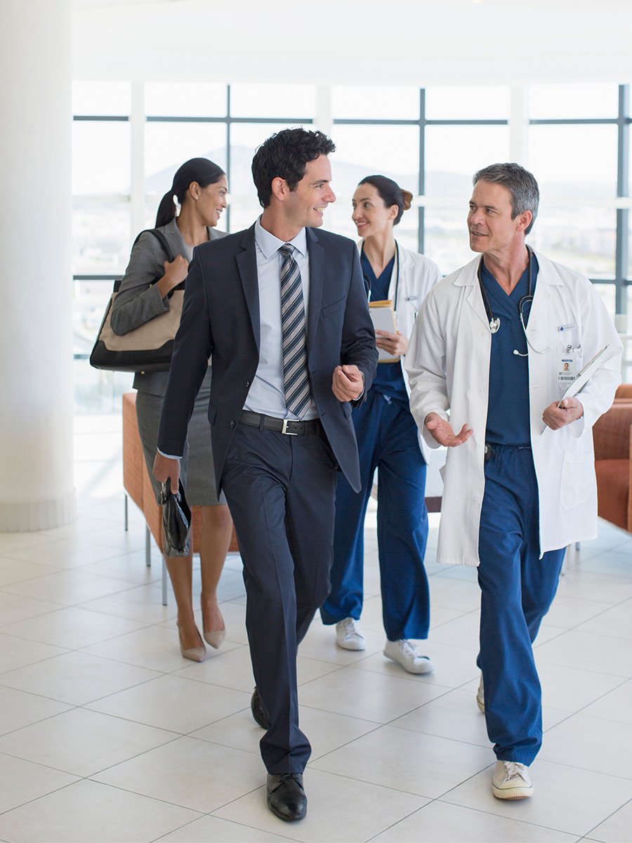 Healthcare marketing solution discussion