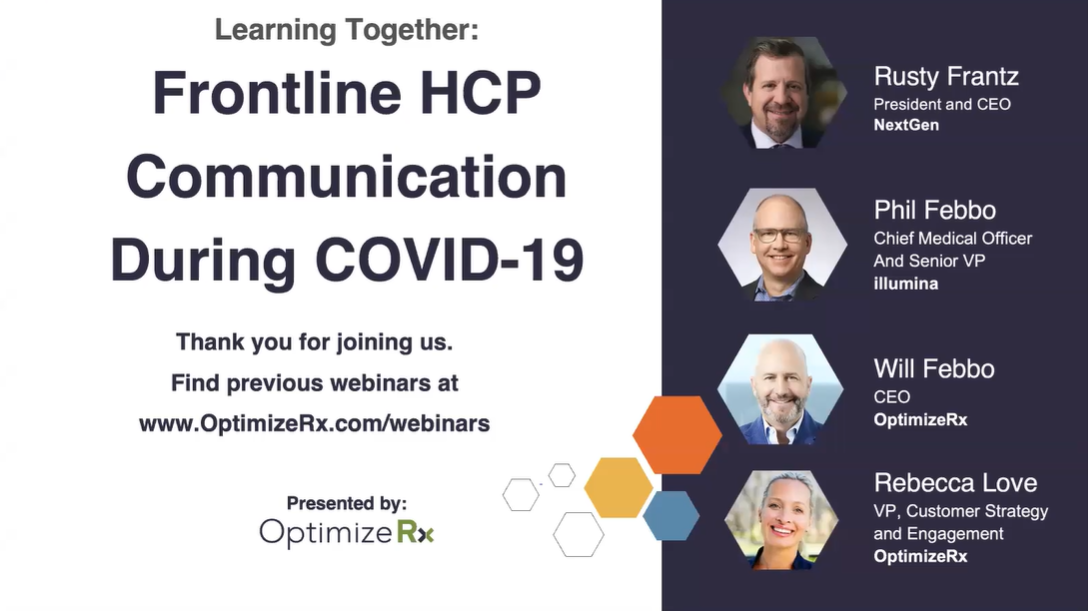 Frontline HCP Communication During Covid-19 