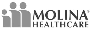 Molina Healthcare logo gray