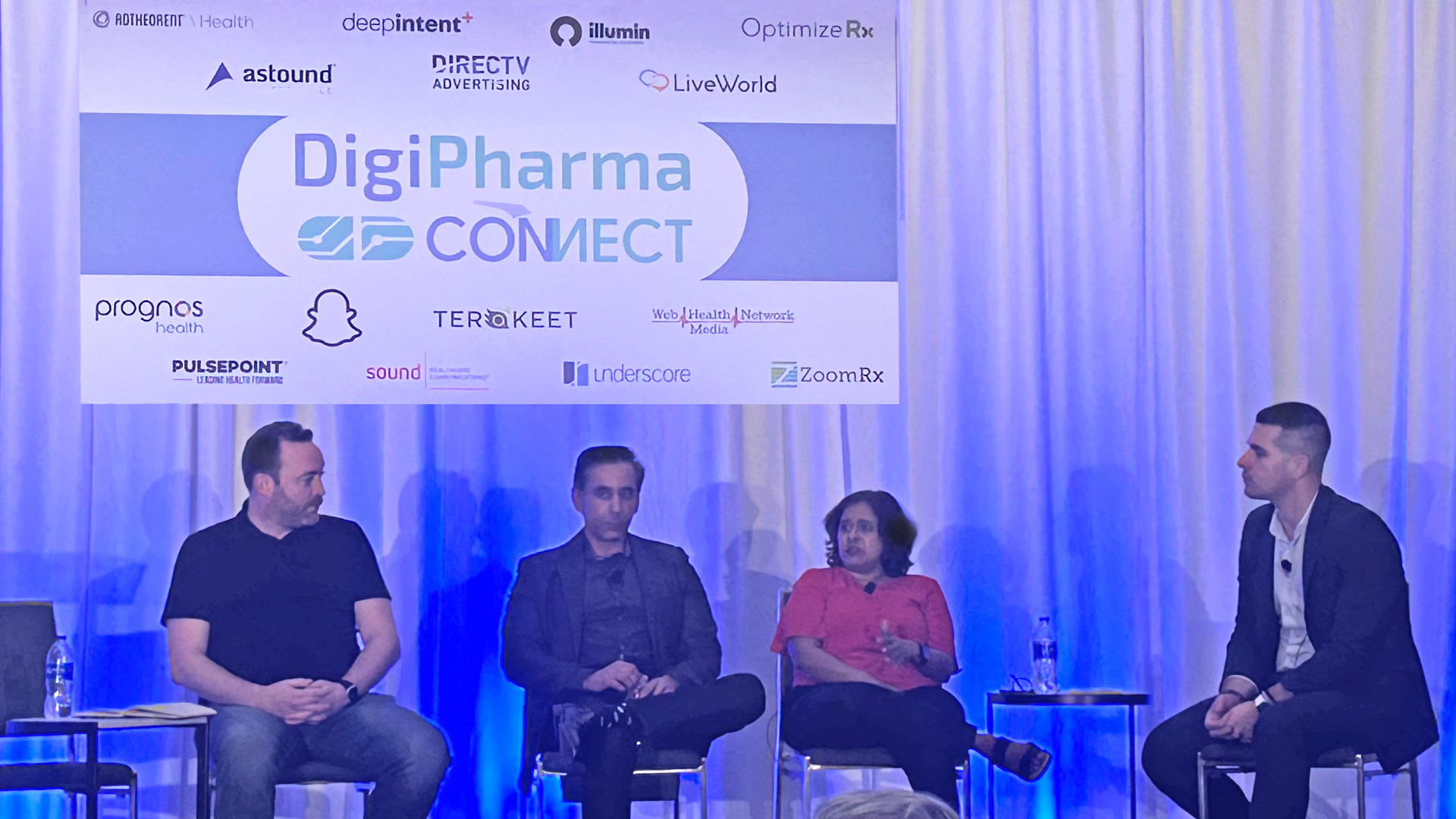 DigiPharma Connect Stage and Speakers
