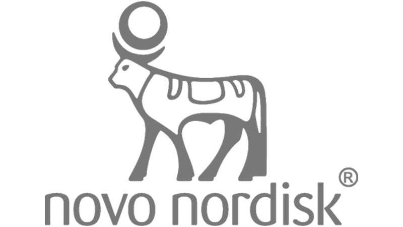 Novo nordisk logo gray