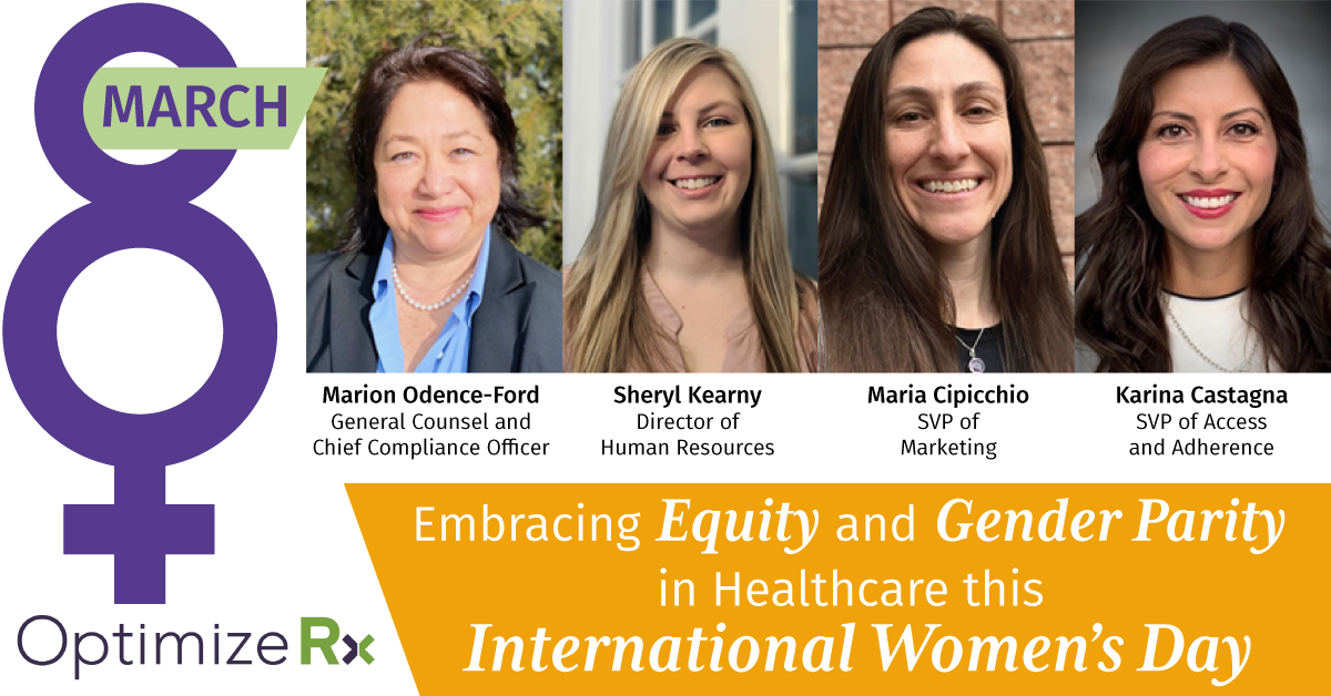Embrace Equity and Gender Parity This International Women’s Day with OptimizeRx